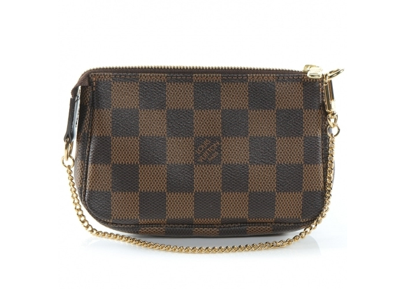 Pochette Accessoires Damier Ebene Mini Brown