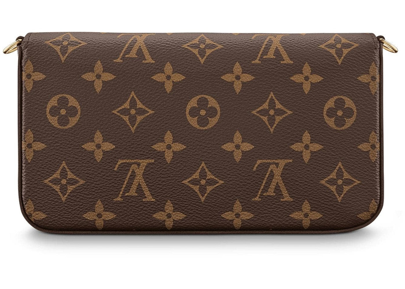 Louis Vuitton Pochette Felicie Monogram (Without Accessories) Fuchsia Lining