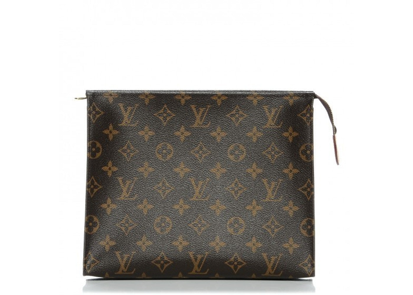Pouch Toiletry Monogram 26 Brown