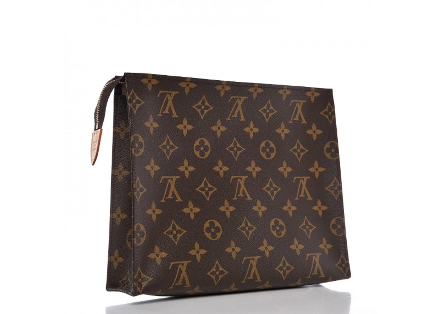 Pouch Toiletry Monogram 26 Brown