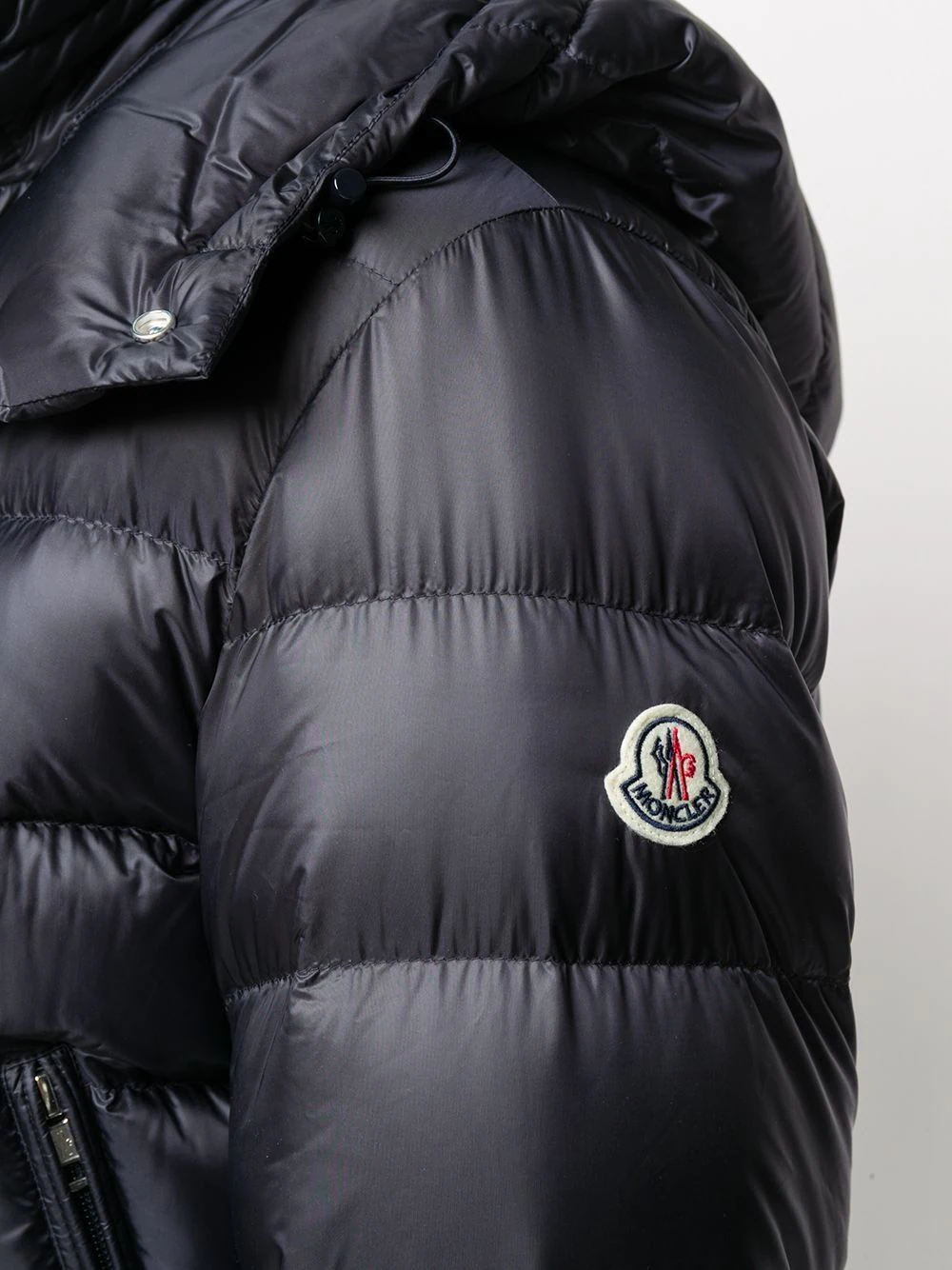 Moncler hooded padded down jacket