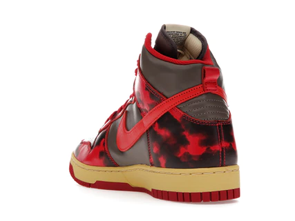 Nike Dunk High 1985 Red Acid Wash