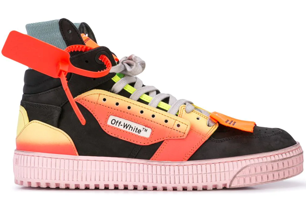Off Court security tag sneakers
