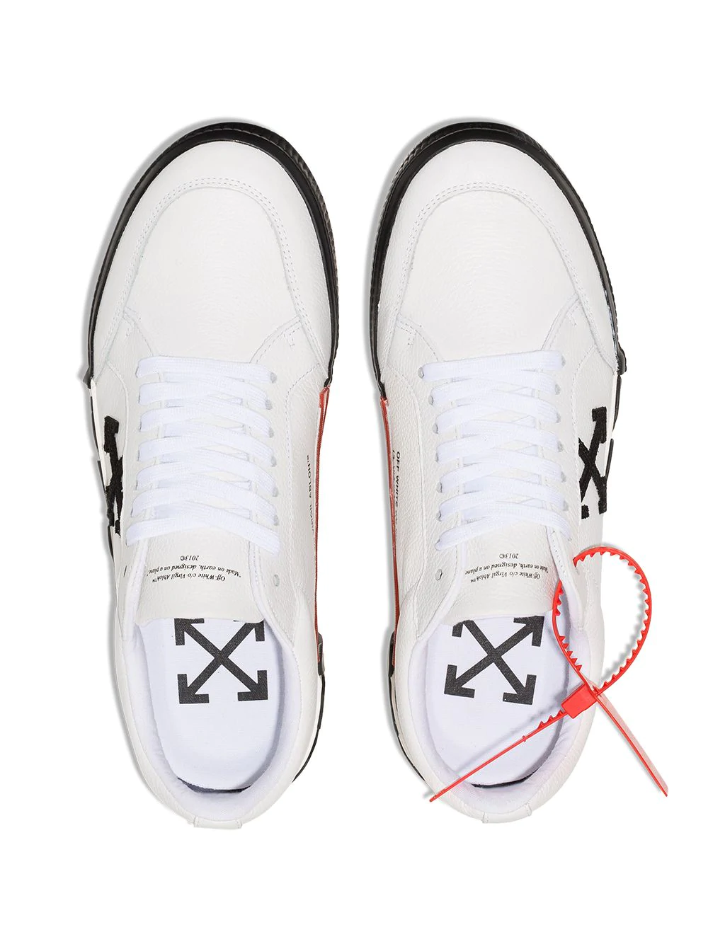Off-White Vulcanized low-top White