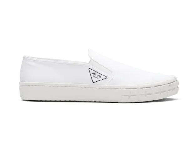 Prada Cassetta Wheel White