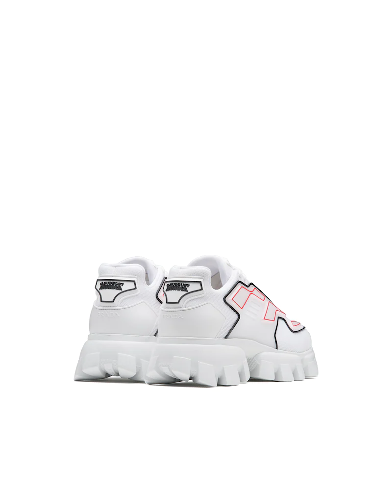 Prada Cloudbust Thunder White and Red lines