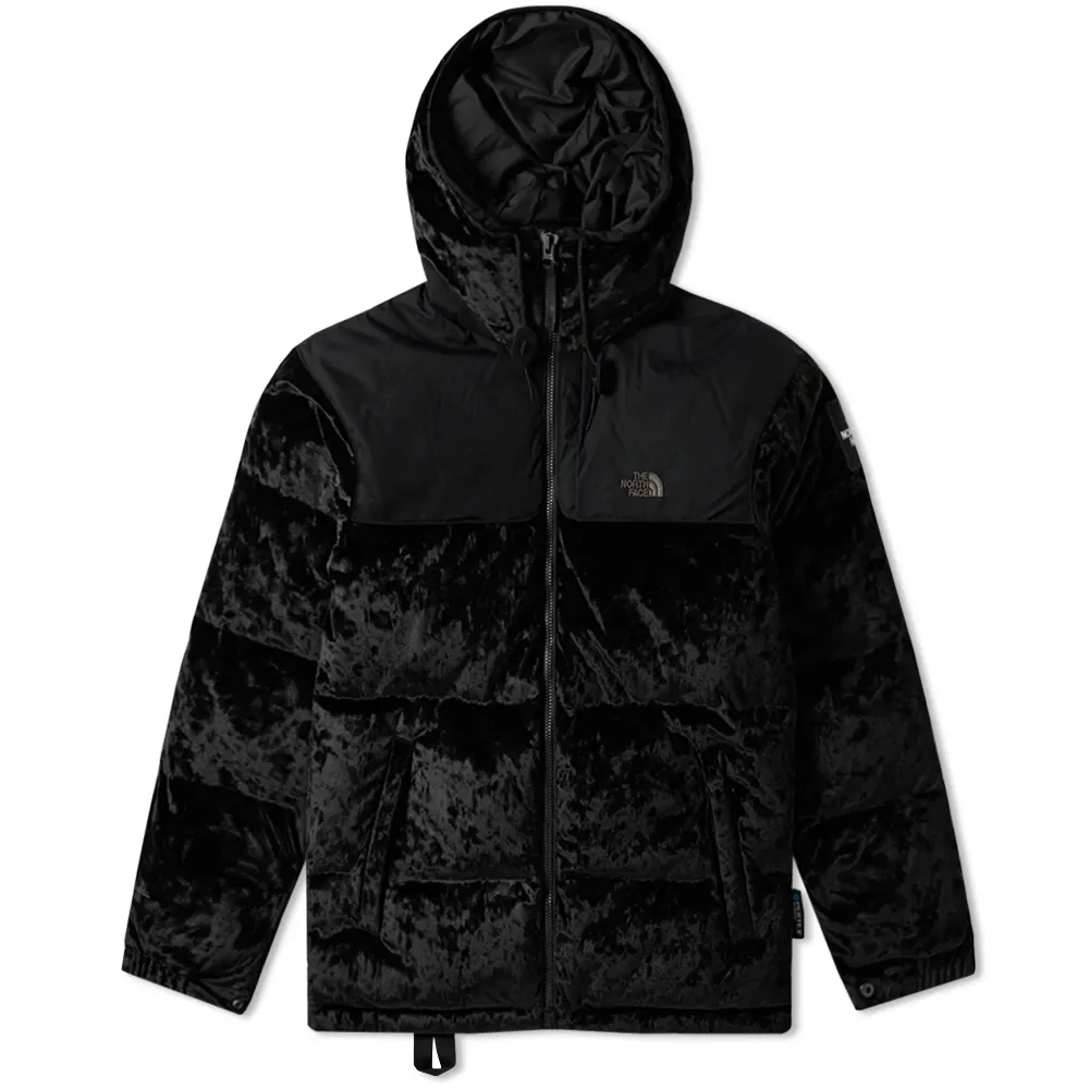 Black Series Urban Velvet Nuptse Jacket