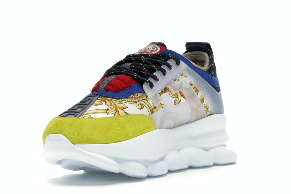 Versace Chain Reaction Multi-Color Rubber Suede