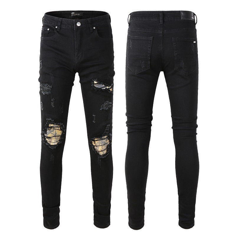 Amiri AMIRI MX1 Distressed-Effect Skinny Jeans