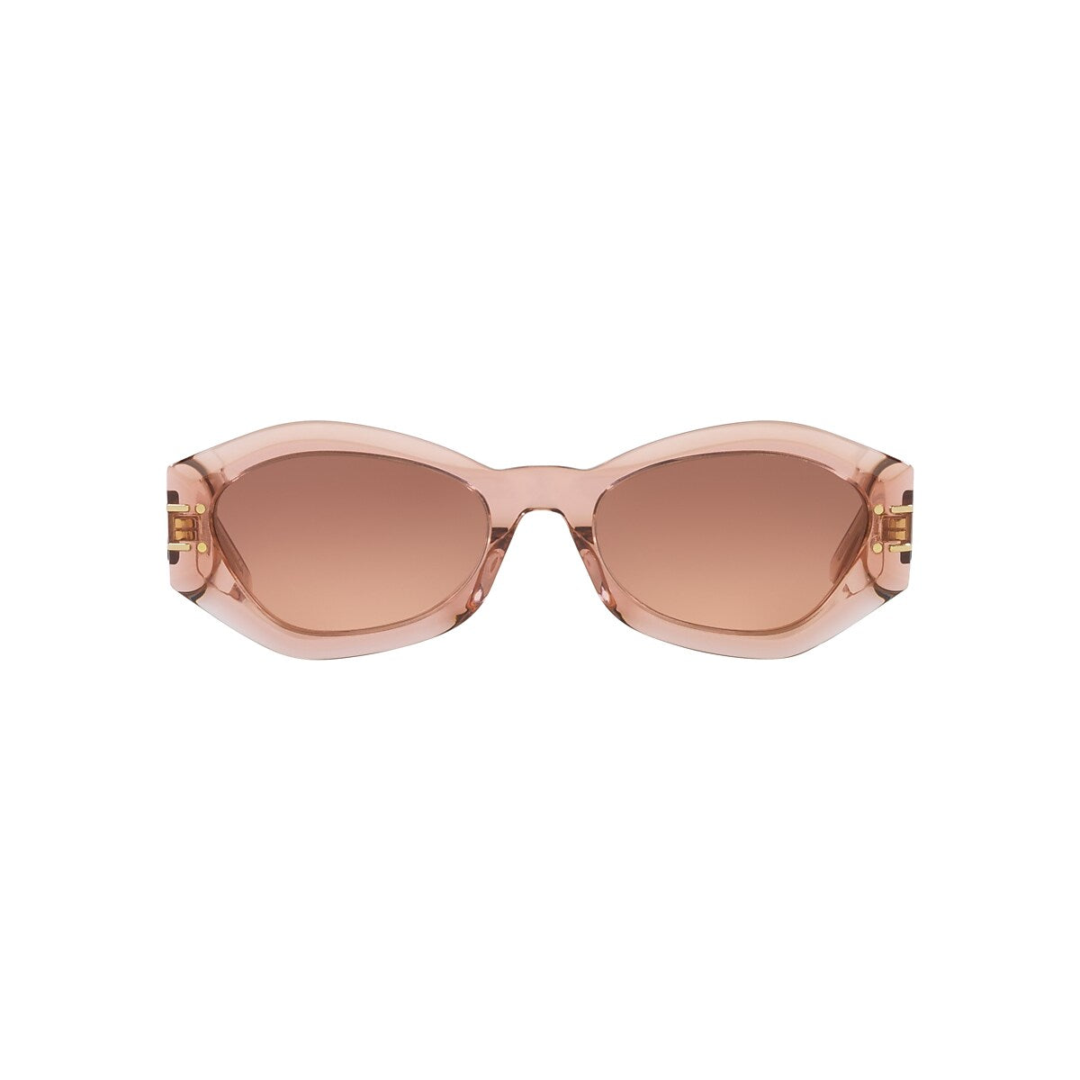 DIOR DiorSignature B1U Pink - Women Luxury Sunglasses, Brown Lens