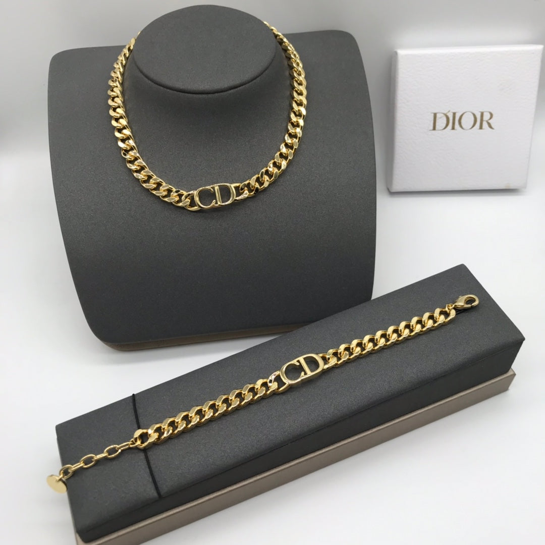 Dior Two piece - Bracelet and Necklace