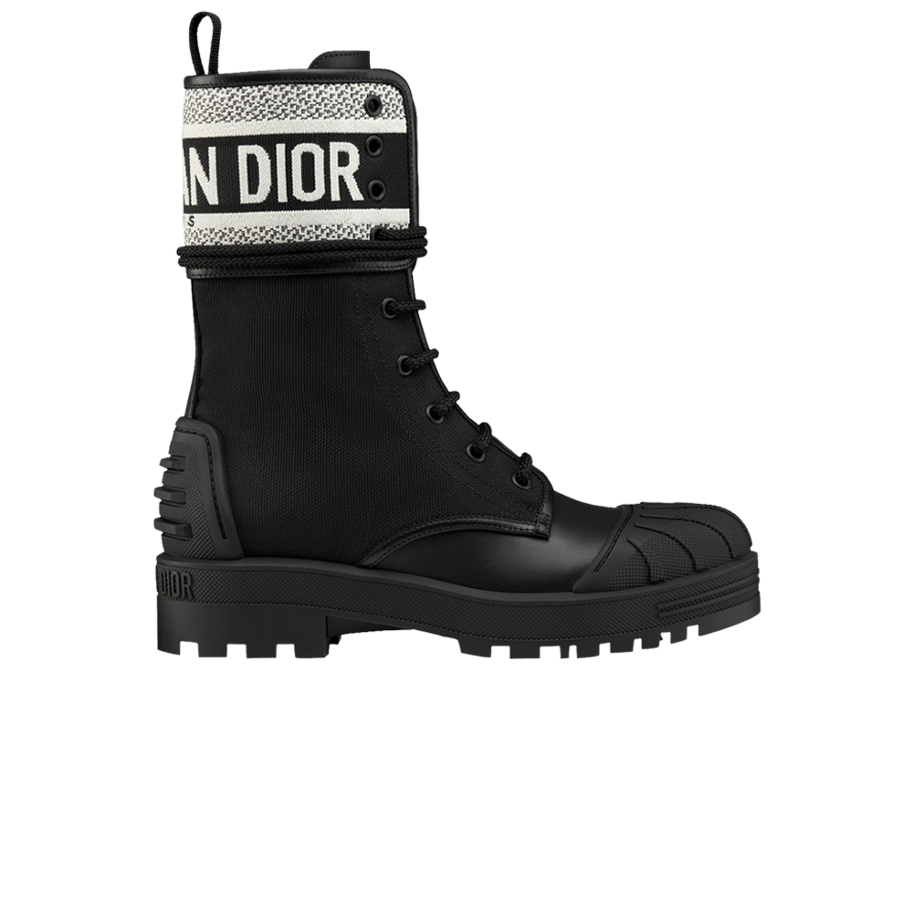 Dior Wmns D-Major Ankle Boot 'Black White'