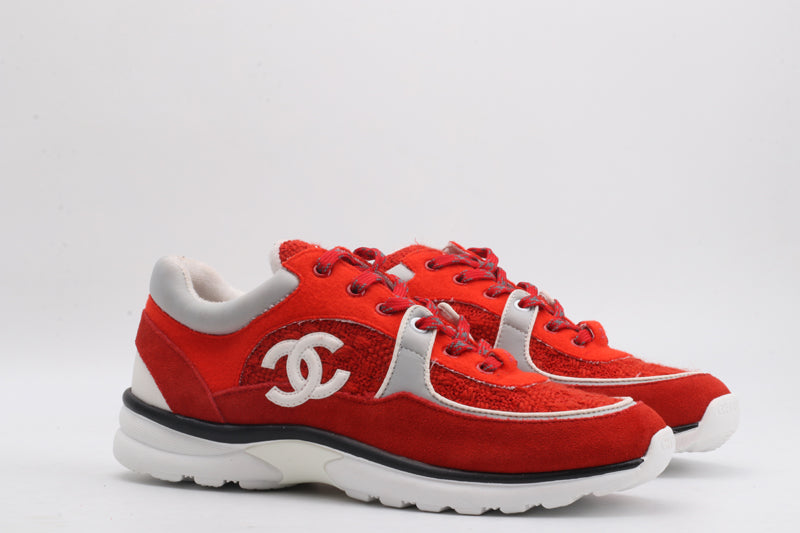 Chanel Chanel Red Sneaker