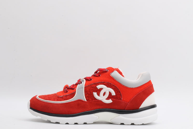 Chanel Chanel Red Sneaker