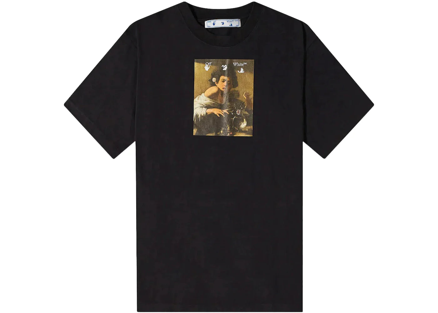 Off-White Caravaggio Boy Over T-Shirt Black