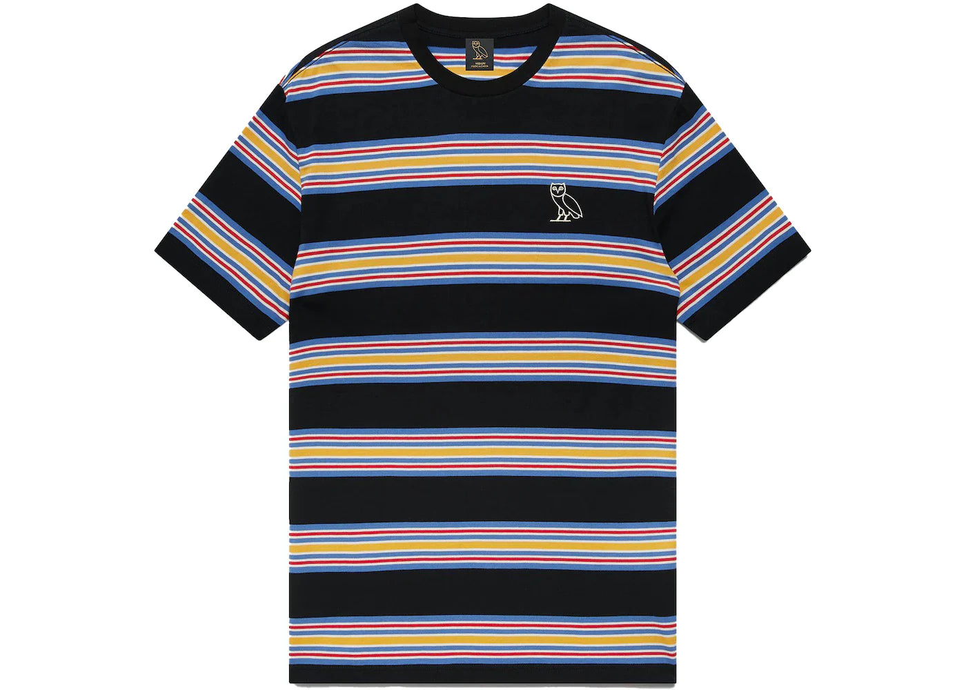 OVO Multi-Stripe T-shirt Black