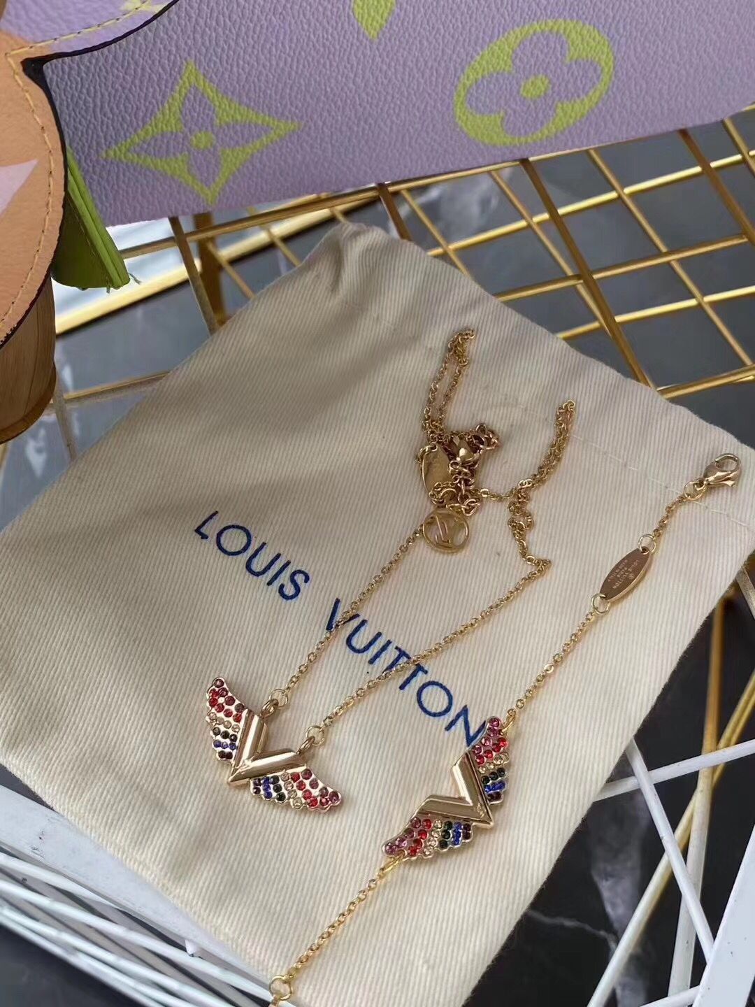 Louis Vuitton Two piece - Bracelet and Necklace