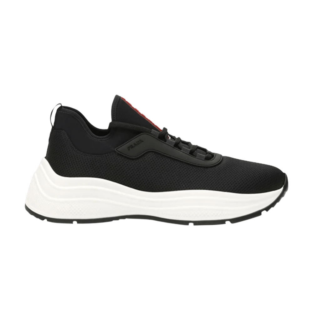 Prada America's Cup Sneakers 'Black Neoprene'