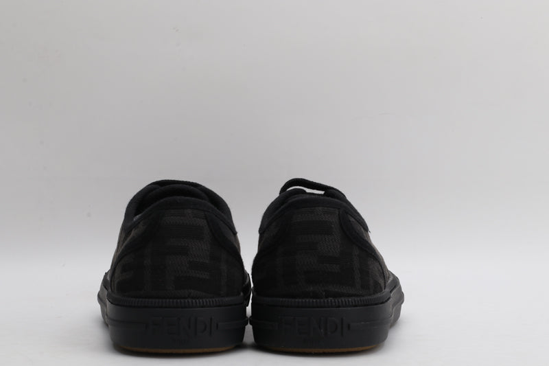 Fendi Fendi Domino Black fabric low-tops