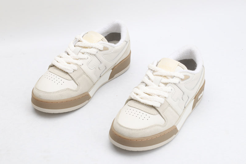 Fendi Fendi White Suede Low Tops