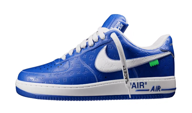 Louis Vuitton Louis Vuitton x Nike Air force 1 - Virgil Abloh Dark Blue