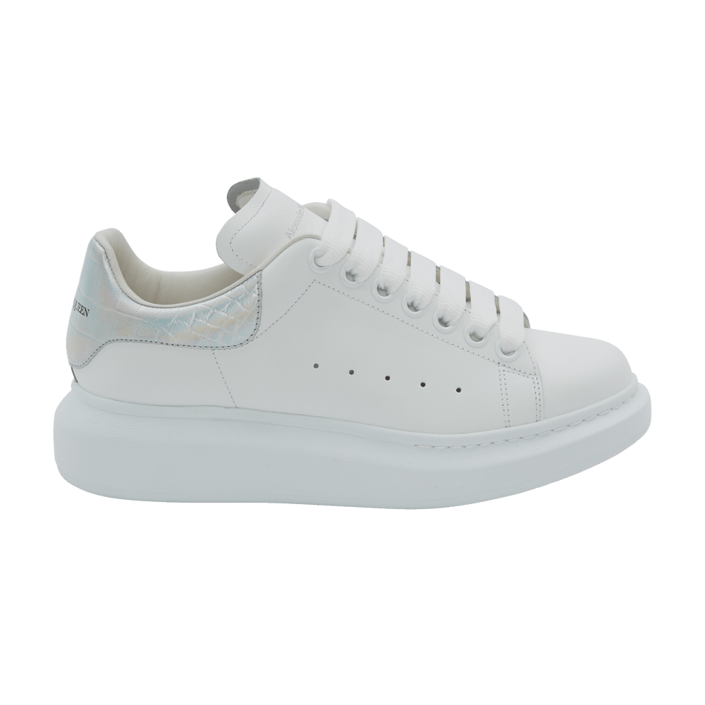 Alexander McQueen Wmns Oversized Sneaker 'White Iridescent'