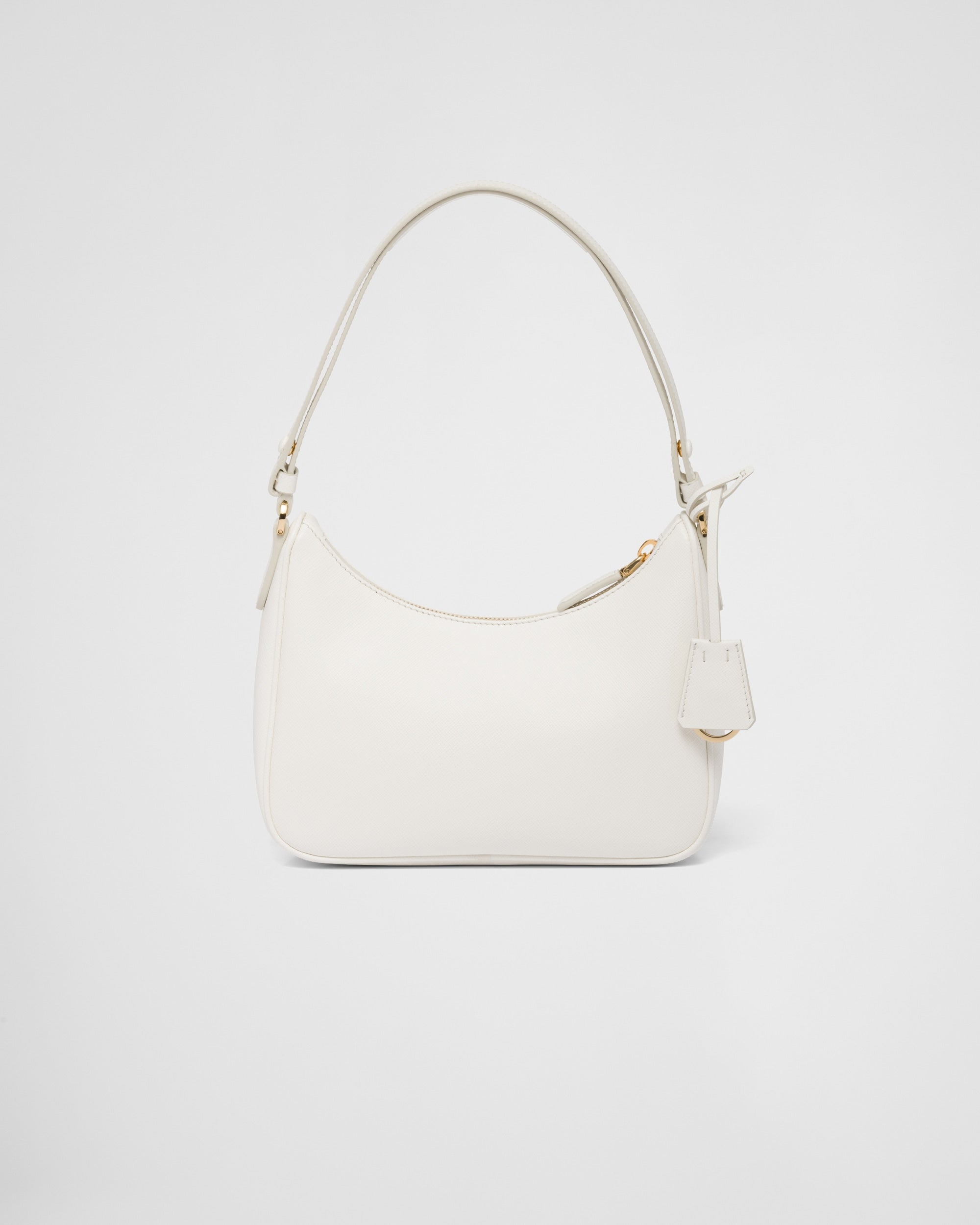 Prada Saffiano Leather Mini-Bag White