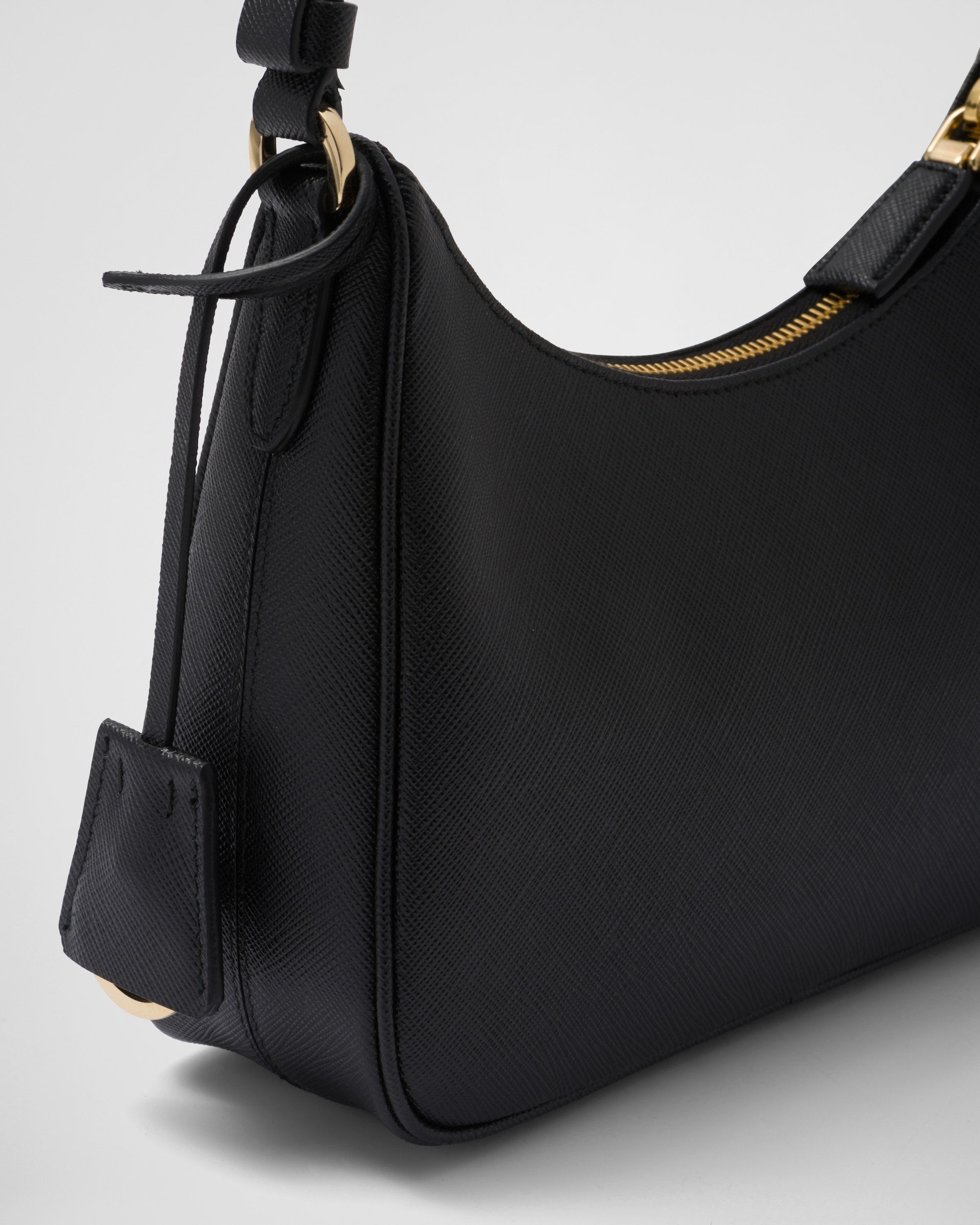 Prada Saffiano Leather Mini-Bag Black