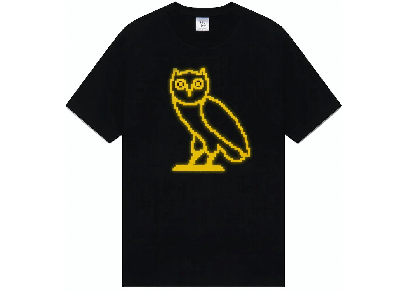 OVO Pixelated Owl T-shirt Black