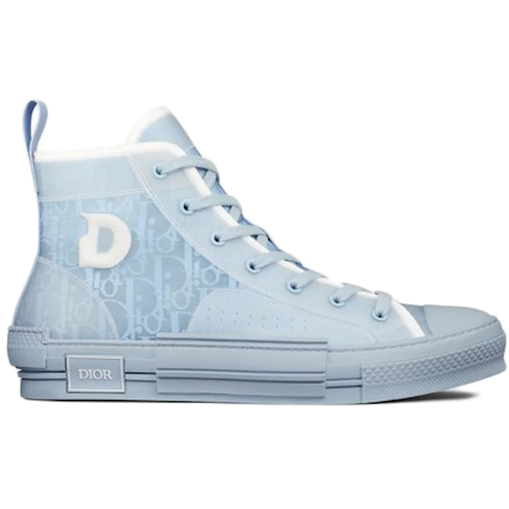 Dior B23 High Top Daniel Arsham Light Blue