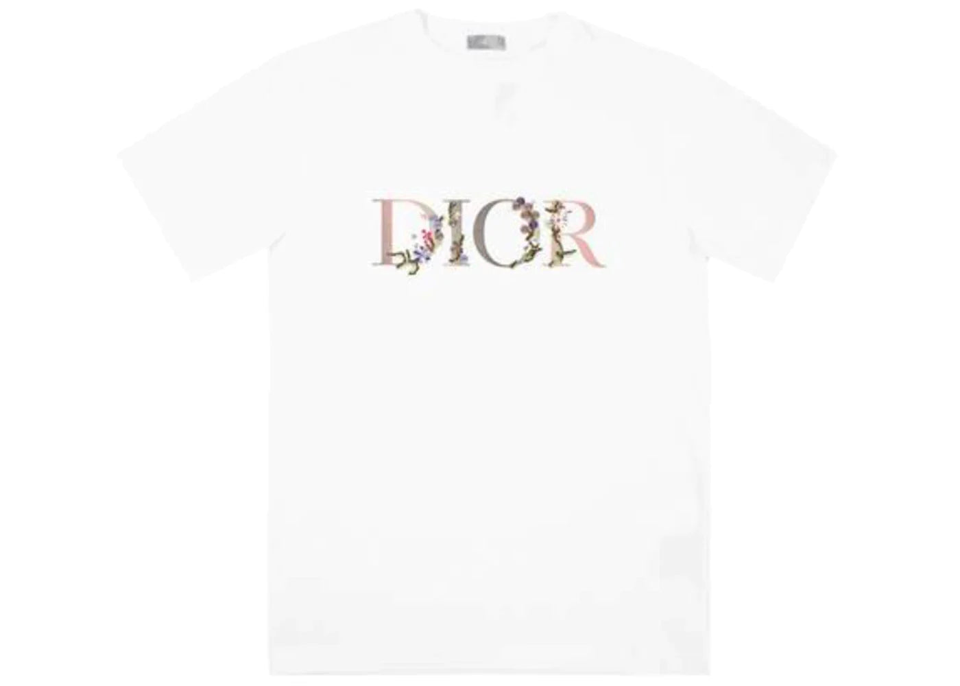 Dior Floral Logo T-shirt White