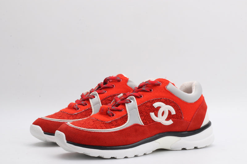 Chanel Chanel Red Sneaker