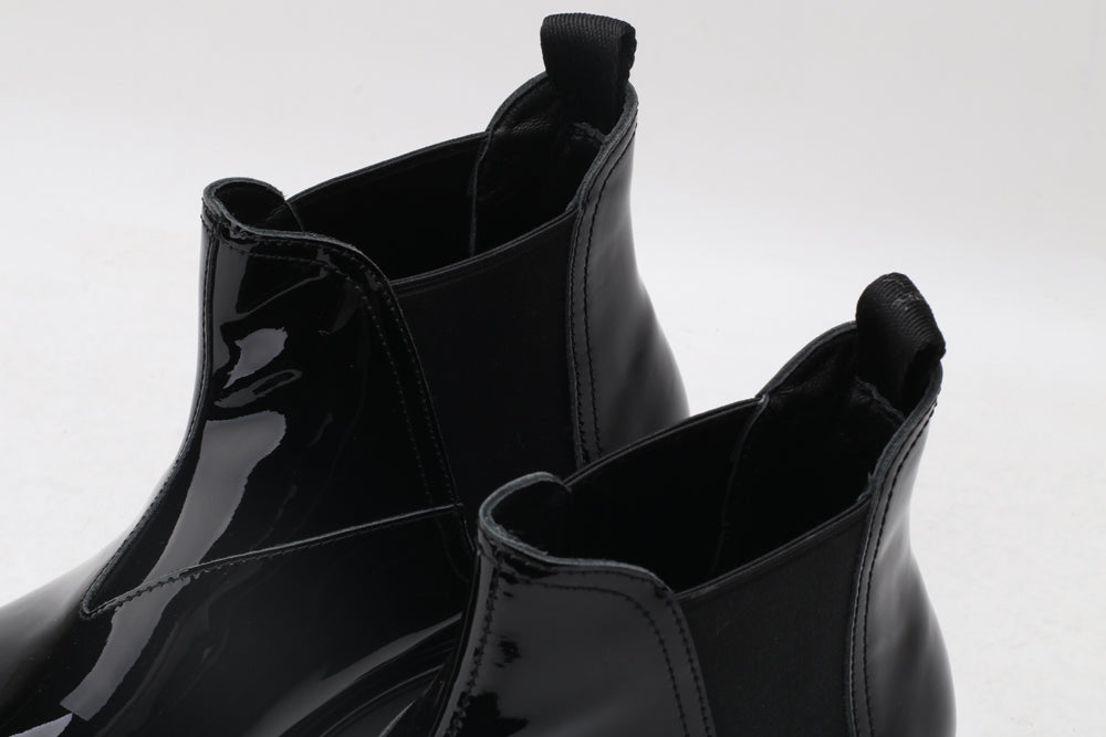 Prada Monolith brushed leather Chelsea boots