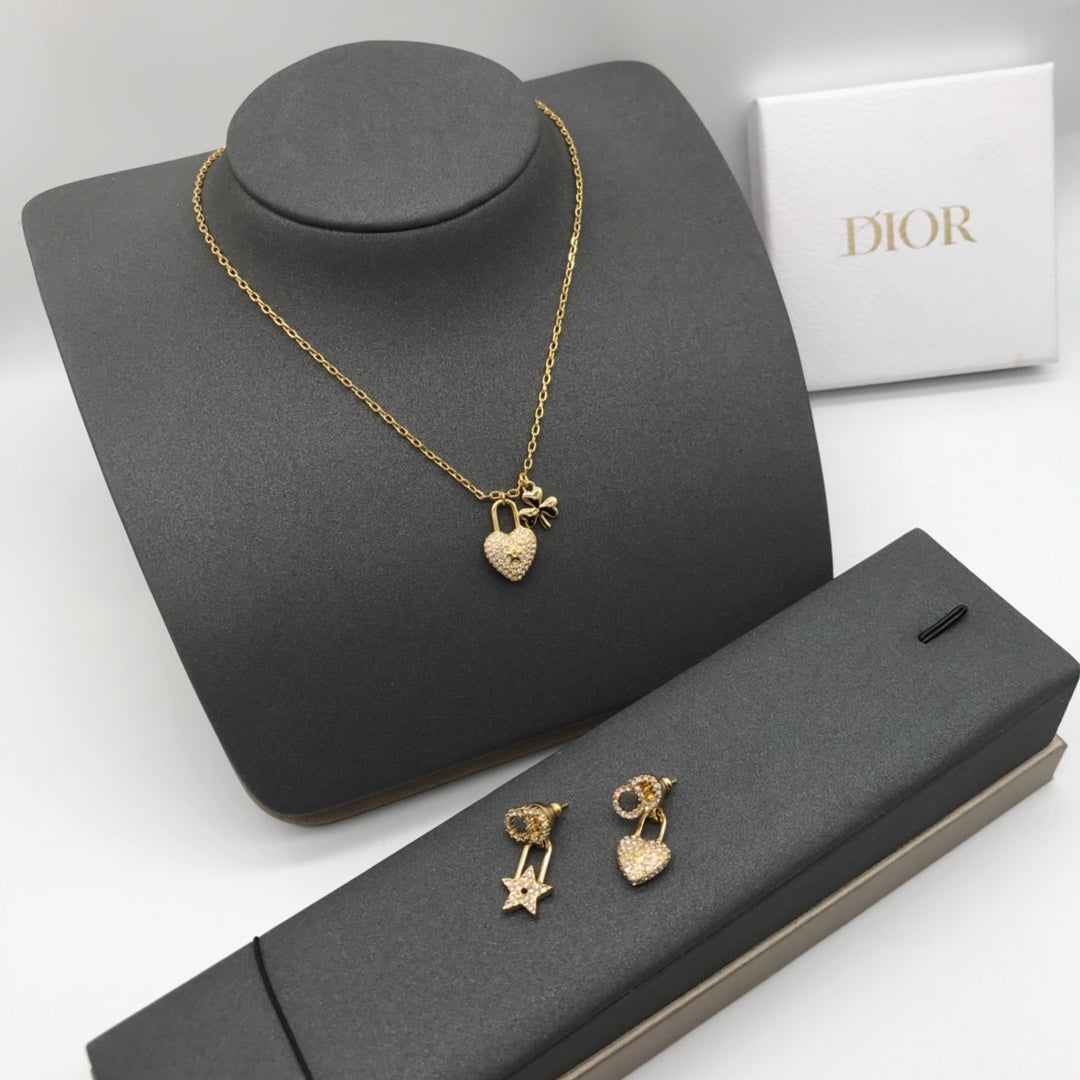Dior Two piece - Earrings and Necklace