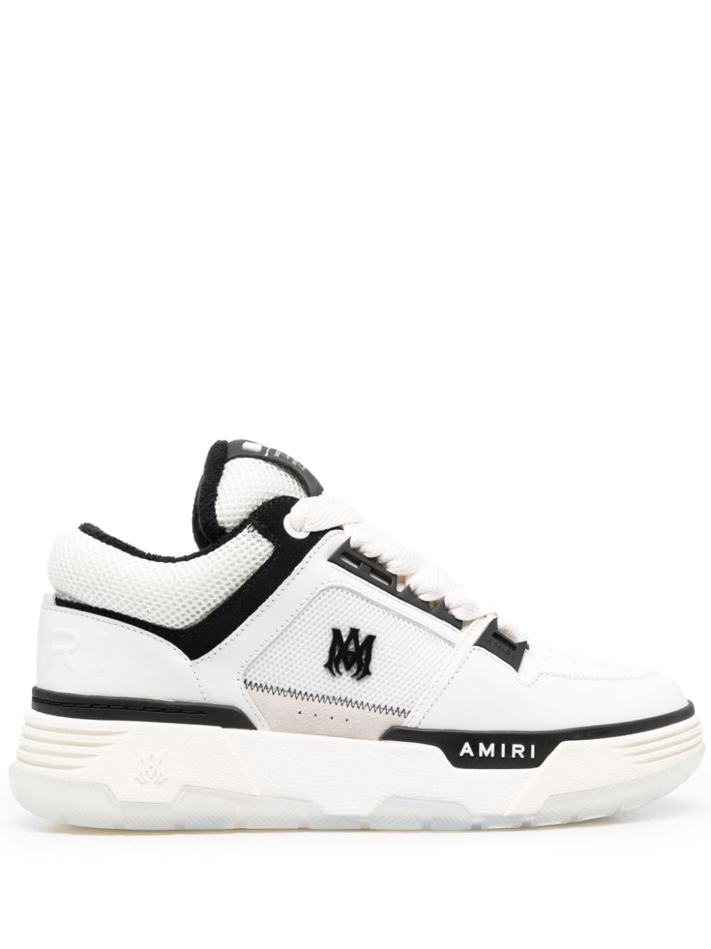 MA-1 leather sneakers