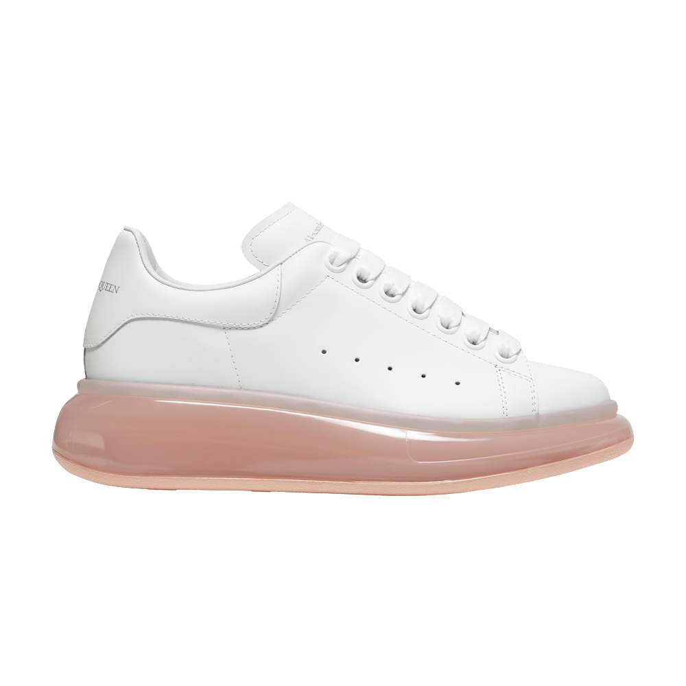 Alexander McQueen Wmns Oversized Sneaker 'White Rose Gold'