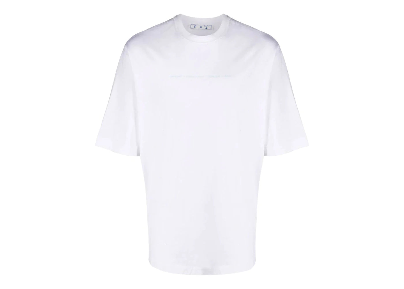 Off-White Marker Skate T-Shirt White Blue