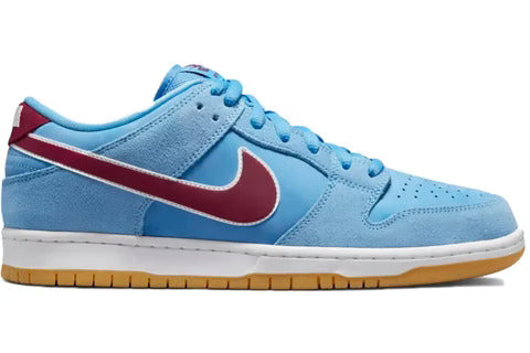 Nike SB Dunk Low Valour Blue Team Maroon