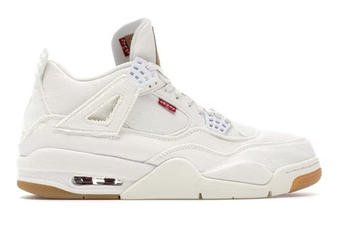 Air Jordan 4 Jordan 4 Retro Levi's White (Levi's Tag)