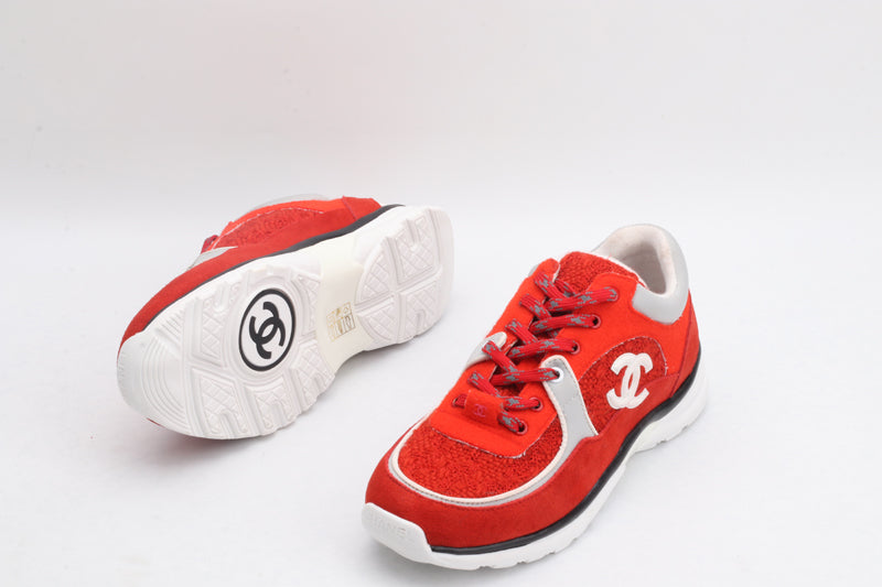 Chanel Chanel Red Sneaker