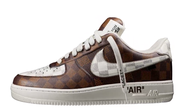 Louis Vuitton Louis Vuitton x Nike Air force 1 - Virgil Abloh White / Brown