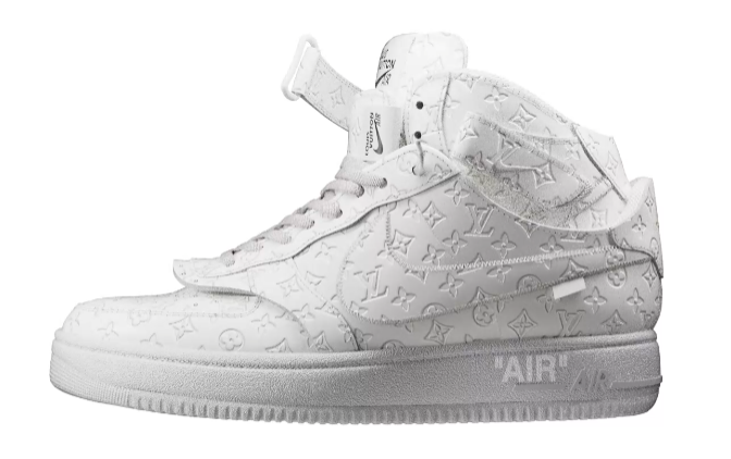 Louis Vuitton Louis Vuitton x Nike Air force 1 High - Virgil Abloh White