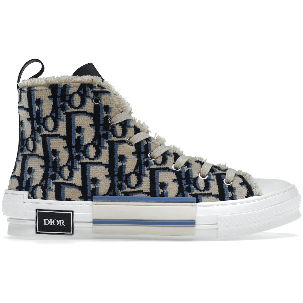 Dior B23 High Beige Black Navy Tapestry