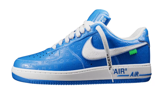 Louis Vuitton Louis Vuitton x Nike Air force 1 - Virgil Abloh Blue