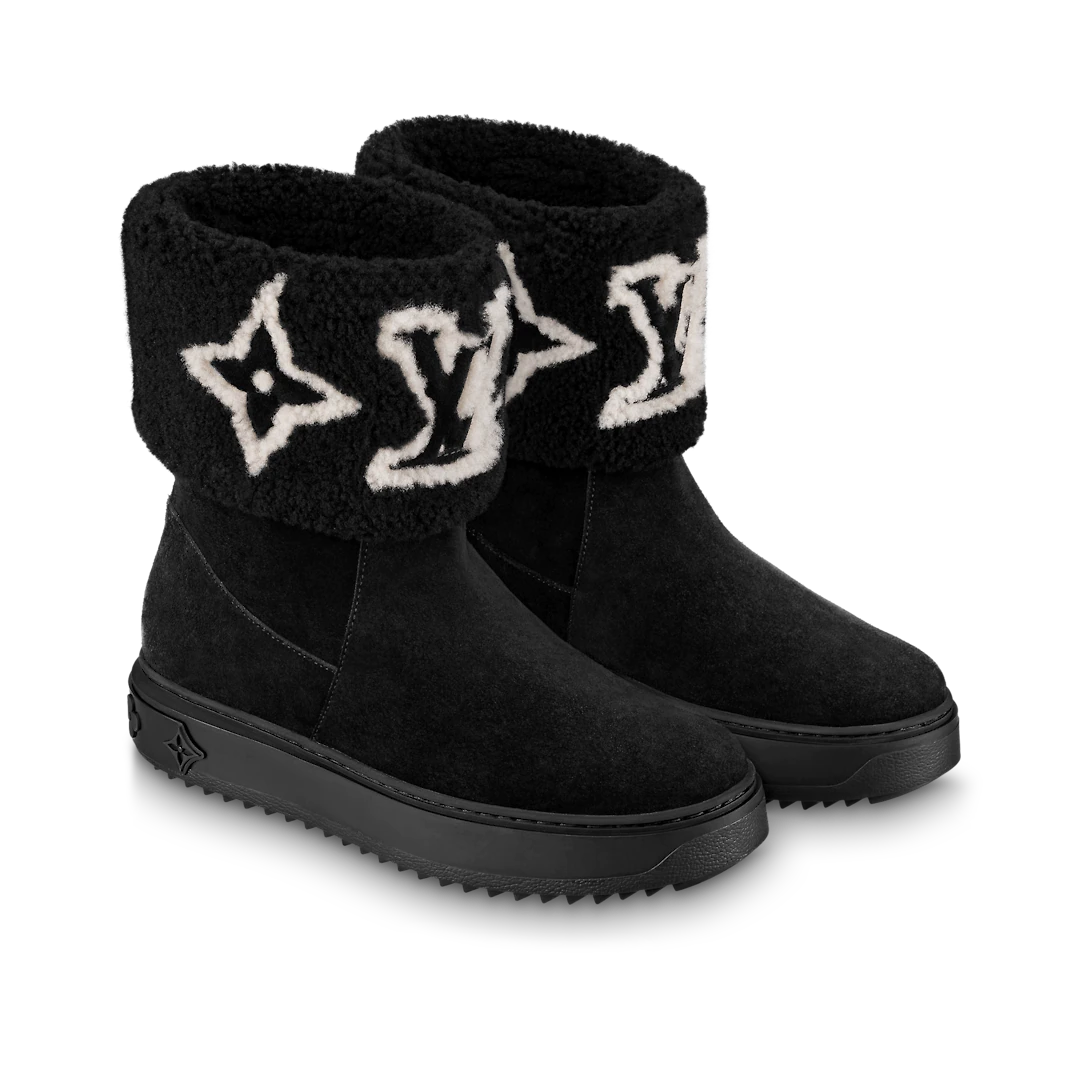 Louis Vuitton Snowdrop Flat Ankle Boots