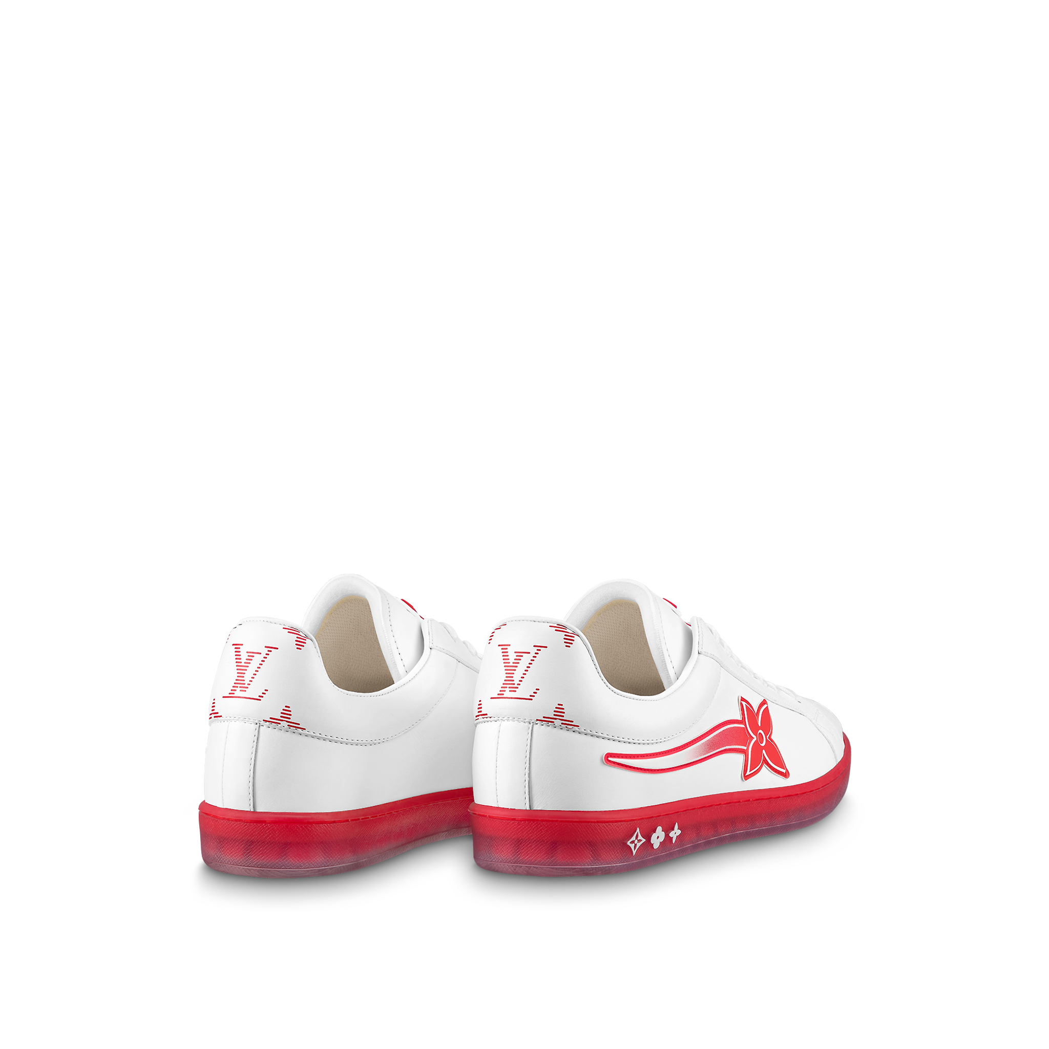 Louis Vuitton Luxembourg Samothrace Sneaker Red