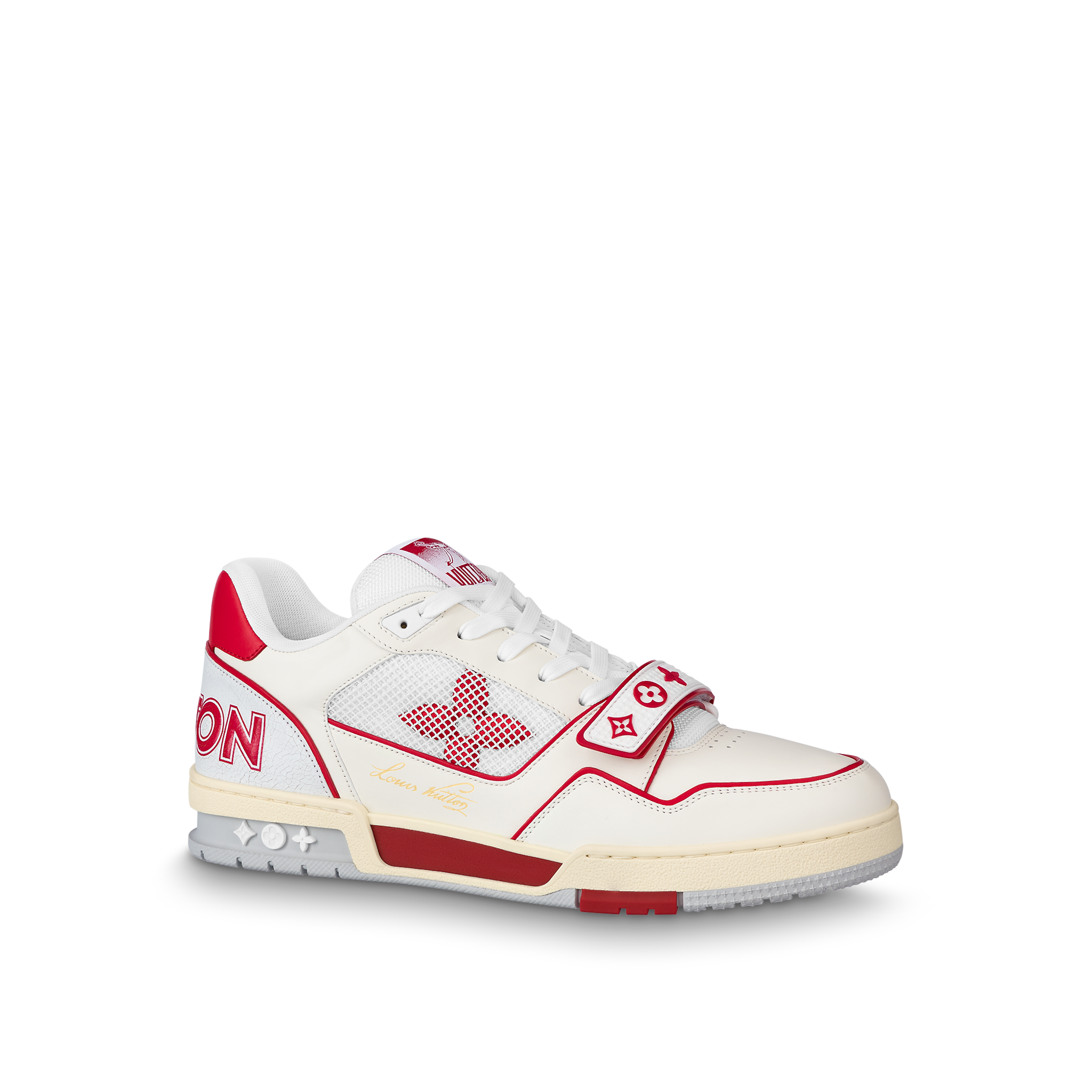 Louis Vuitton LV Trainer Sneaker Red