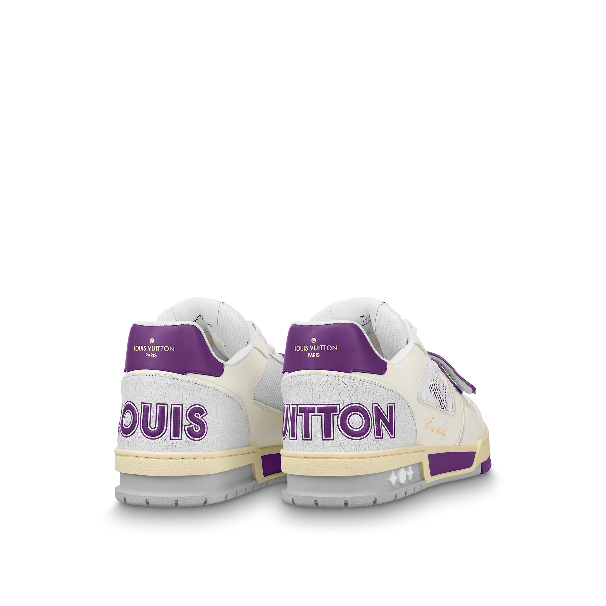 Louis Vuitton LV Trainer Sneaker Purple