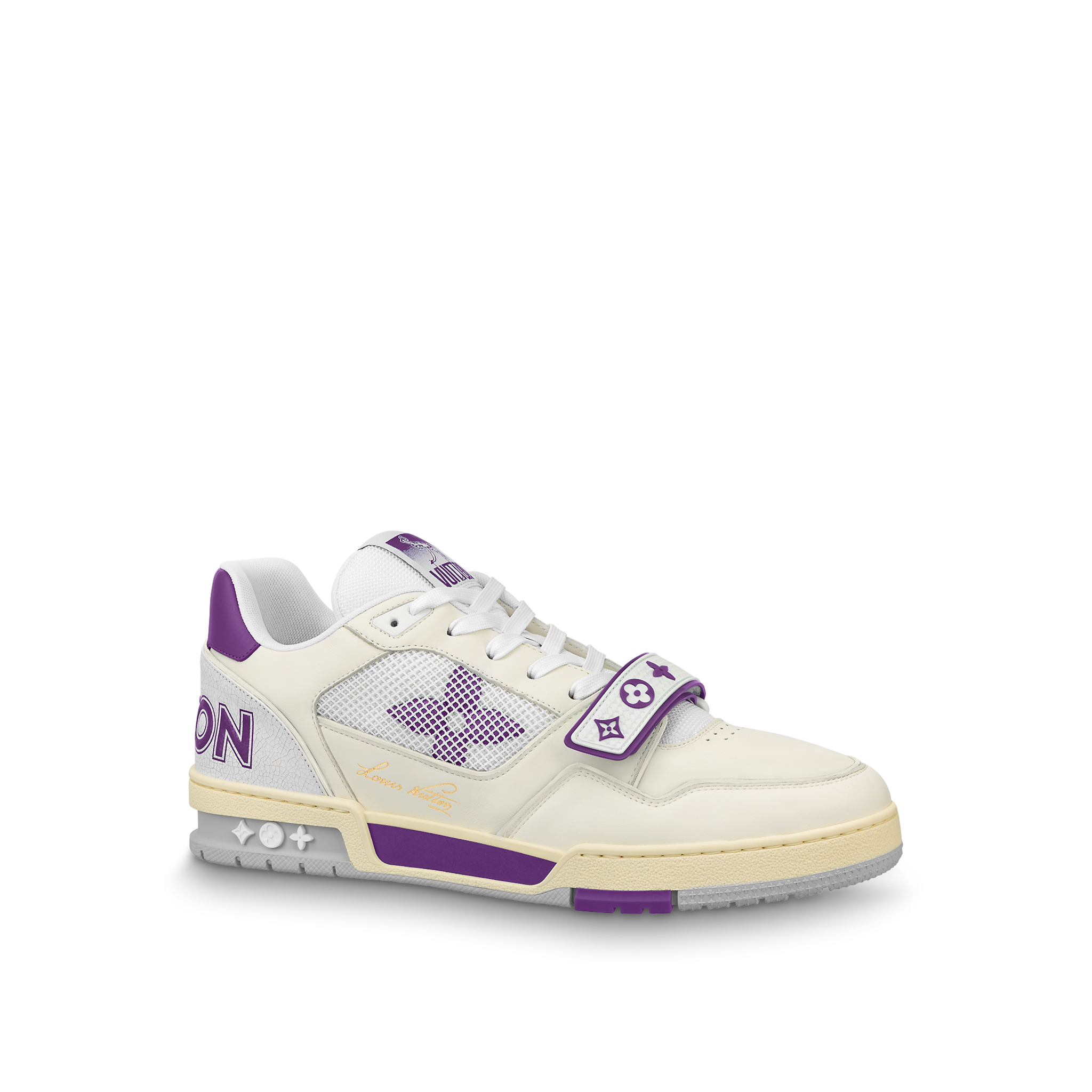 Louis Vuitton LV Trainer Sneaker Purple