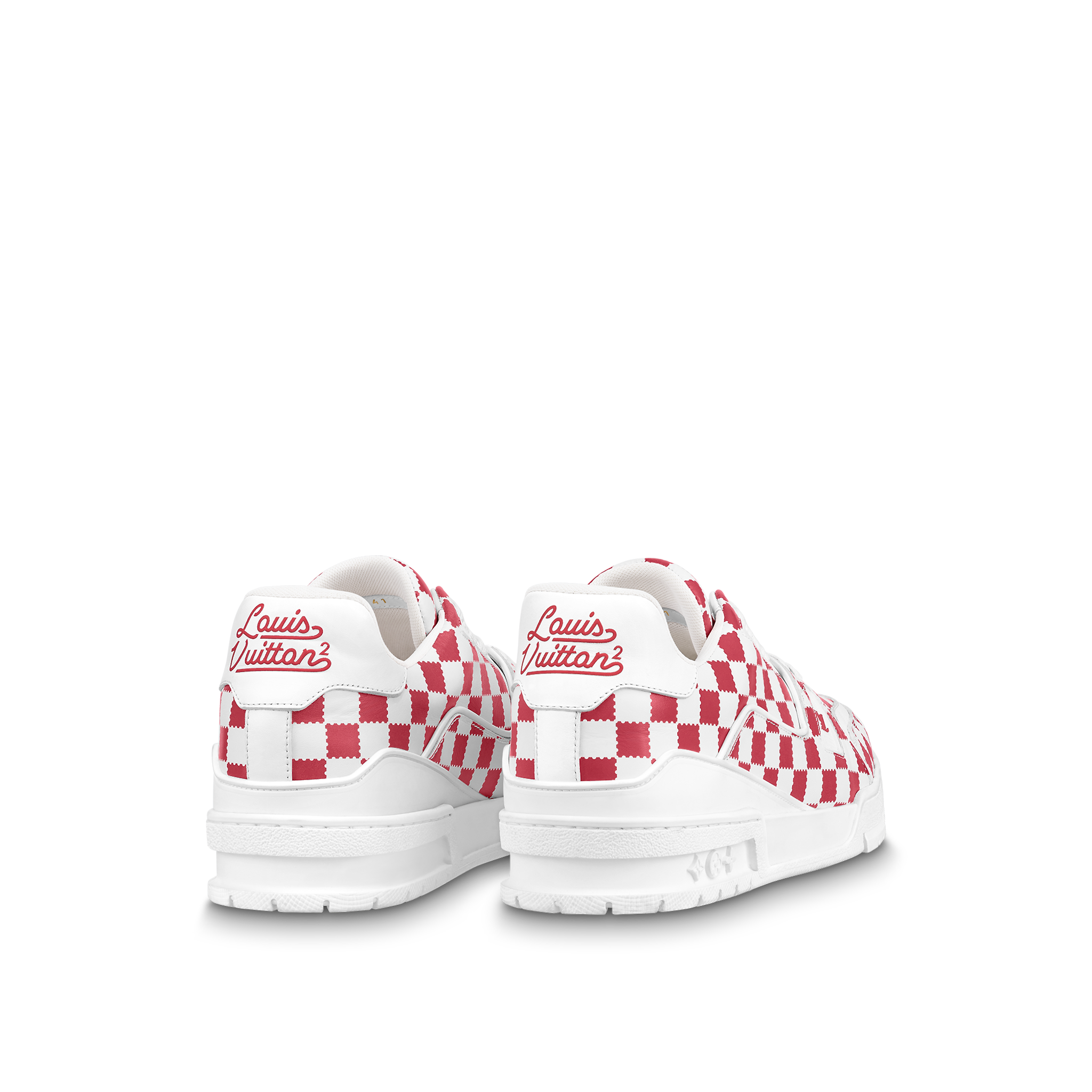 Louis Vuitton LV Trainer Sneaker Red